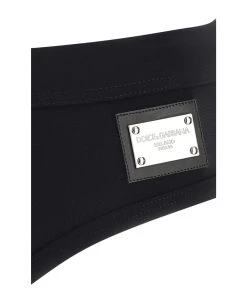 Dolce & Gabbana Black Stretch Nylon Swimming Brief 5 Dolce & Gabbana Black Stretch Nylon Swimming Brief -Stylish Men-Dolce & Gabbana 0432dbcb888c9fadd879ca59b164c588