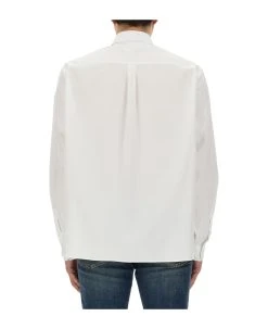 Dolce & Gabbana Shirt With Logo Plaque