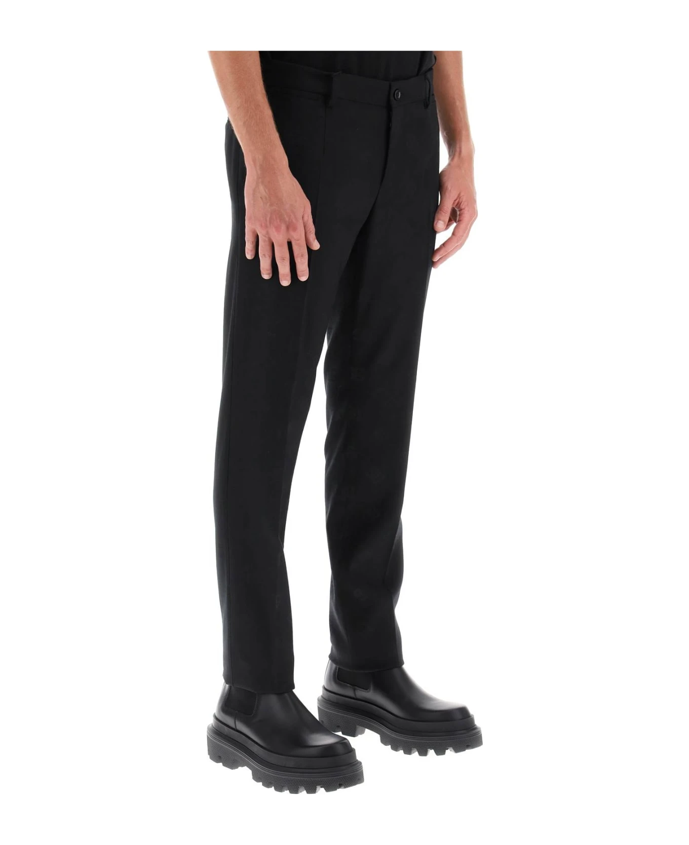 Dolce & Gabbana Pants With Jacquard Dg Motif 2 Dolce & Gabbana Pants With Jacquard Dg Motif - Image 2