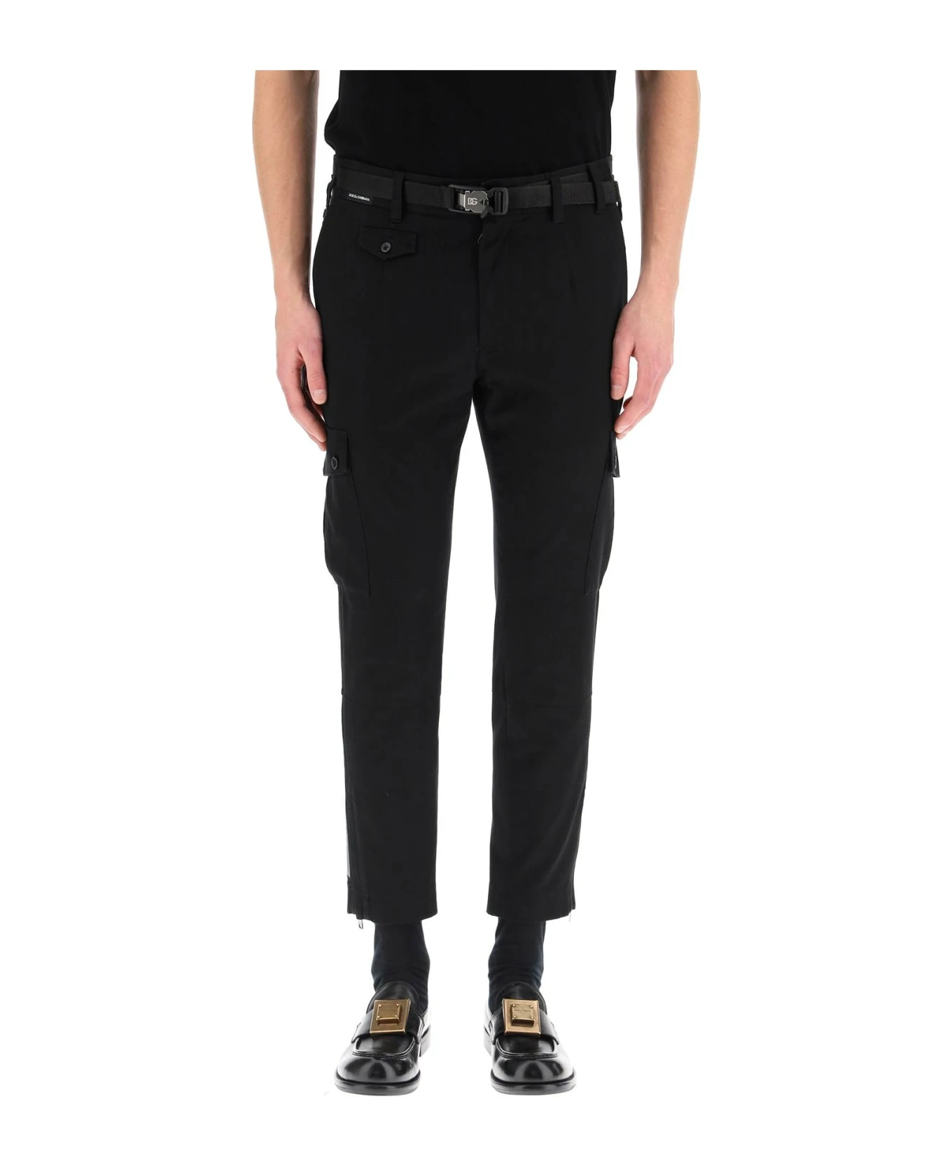 Dolce & Gabbana Cargo Trousers In Stretch Cotton 2 Dolce & Gabbana Cargo Trousers In Stretch Cotton - Image 2