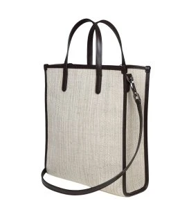 Dolce & Gabbana Small Shopping Bag In Canvas With D&g Milano Logo -Stylish Men-Dolce & Gabbana 07637e9c24ae0aade6844487be915e9e