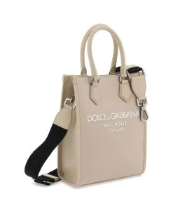 Dolce & Gabbana Small Nylon Tote Bag With Logo -Stylish Men-Dolce & Gabbana 0ba9d0dfe120edb0986c2e1e52c72ec6
