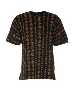 Dolce & Gabbana Allover Coins Print T-shirt