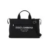 Dolce & Gabbana Logo Printed Zipped Travel Bag