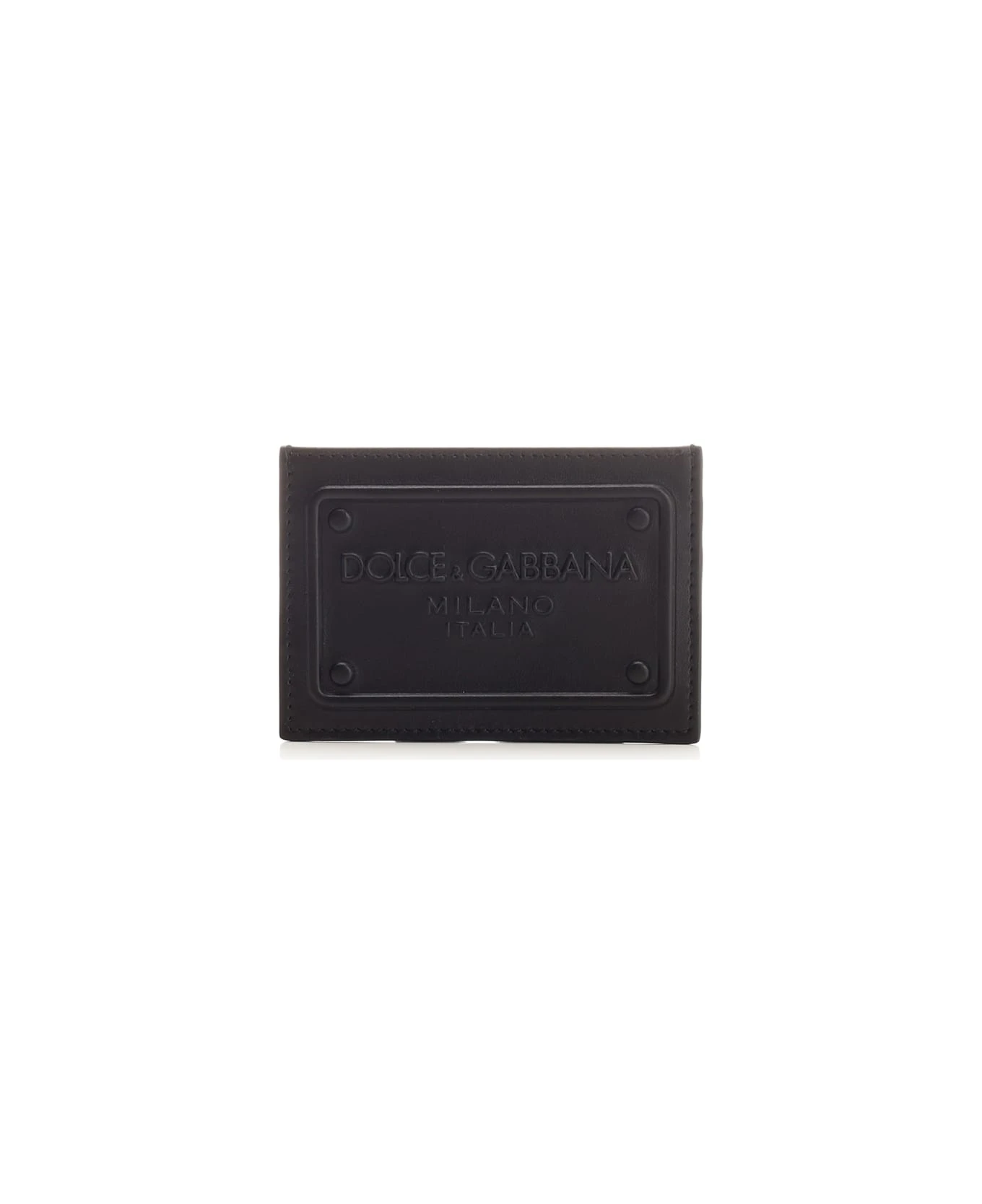 Dolce & Gabbana Card Holder With Embossed Logo 1 Dolce & Gabbana Card Holder With Embossed Logo