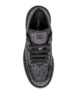 Dolce & Gabbana Low-top Sneaker In Jacquard Fabric -Stylish Men-Dolce & Gabbana 1107df372fc4eb7e9b632812641110bd