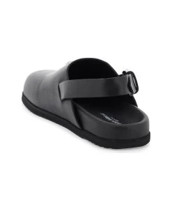Dolce & Gabbana Leather Clogs With Buckle -Stylish Men-Dolce & Gabbana 11eb93e3e49858e81d6075c72e271474
