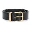 Dolce & Gabbana Calf Leather Belt With Buckle