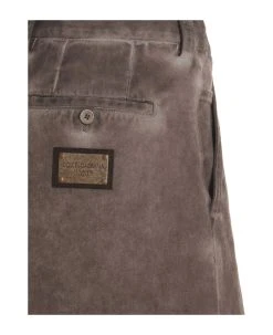 Dolce & Gabbana Logo Plaque Denim Bermuda Shorts -Stylish Men-Dolce & Gabbana 120ffe75e87440584f1ddc317d21f6fe