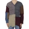 Dolce & Gabbana Patchwork Distressed Cardigan