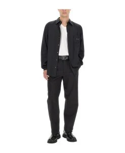 Dolce & Gabbana Gabardine Pants -Stylish Men-Dolce & Gabbana 166896229ccd47f70607783de424c001