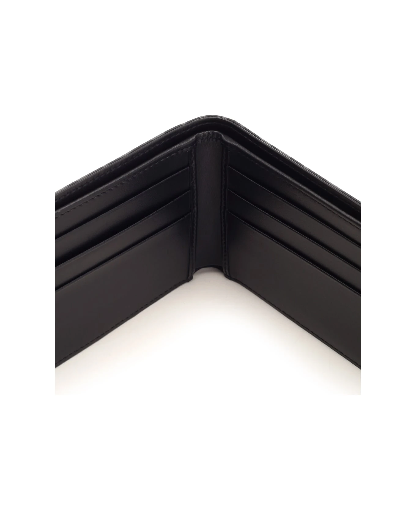 Dolce & Gabbana Bifold Wallet With All Over Logo 4 Dolce & Gabbana Bifold Wallet With All Over Logo - Image 4