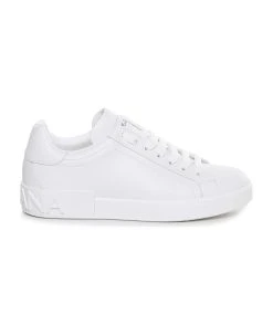Dolce & Gabbana Portofino Sneakers In Calfskin