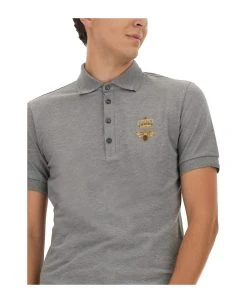 Dolce & Gabbana Pique Polo. -Stylish Men-Dolce & Gabbana 1b7c84ba2a5a00fe9613afbc9fe65a5e