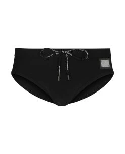 Dolce & Gabbana Swim Briefs With Plate