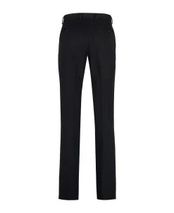 Dolce & Gabbana Flared Wool Trousers -Stylish Men-Dolce & Gabbana 1e47b4dbd391f0a8e522b842dc409d80