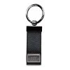 Dolce & Gabbana Black Leather Dauphine Keyring