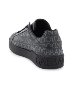 Dolce & Gabbana Portofino Jacquard Sneakers -Stylish Men-Dolce & Gabbana 215c97dcd254c19bf8ed13930eb0c8b1