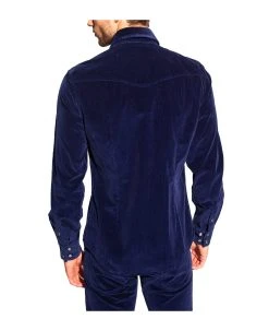 Dolce & Gabbana Velvet Shirt -Stylish Men-Dolce & Gabbana 216646db1995ad852c2d6b998c812770