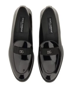 Dolce & Gabbana Leather Slipper -Stylish Men-Dolce & Gabbana 226244e15258680fbe9c002a81a9e8be
