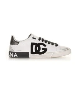 Dolce & Gabbana Portofino Leather Sneaker