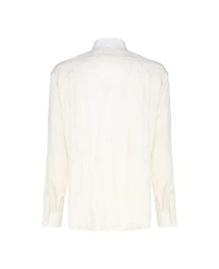 Dolce & Gabbana Oversized Shirt In Stretch Silk Charmeuse -Stylish Men-Dolce & Gabbana 25ced583ca1c10ffc055446db648a96b