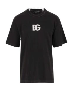 Dolce & Gabbana Cotton Jersey T-shirt With Logo