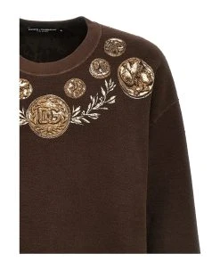 Dolce & Gabbana 'monete' Sweatshirt -Stylish Men-Dolce & Gabbana 27a1ebc6a2b88ad508a6f6c7601904a8
