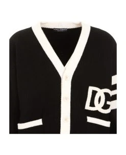 Dolce & Gabbana Dg Logo Cardigan -Stylish Men-Dolce & Gabbana 2a095805822b348a2c2f049d913a6651