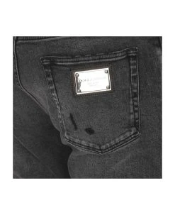 Dolce & Gabbana Logo Denim Jeans -Stylish Men-Dolce & Gabbana 2c342a2c2ba0da7b6eb95d83955d5039