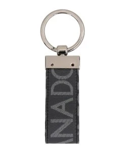 Dolce & Gabbana Fabric Key Ring With Logo