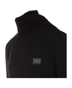 Dolce & Gabbana Logo Plaque Pullover -Stylish Men-Dolce & Gabbana 2eaf1740e217f743beb35fe8fa7c614d