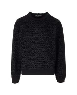 Dolce & Gabbana Sweatshirt With All-over Monogram