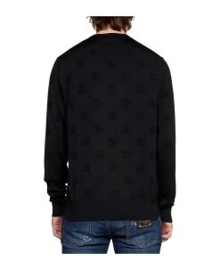 Dolce & Gabbana Logo Detailed Crewneck Sweater -Stylish Men-Dolce & Gabbana 34308008baf86635df6a2f1cf544ae43