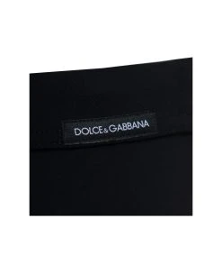 Dolce & Gabbana Black Stretch Fabric Swim Briefs With Logo -Stylish Men-Dolce & Gabbana 365740b76eac94c42496f5e9ade11ab4