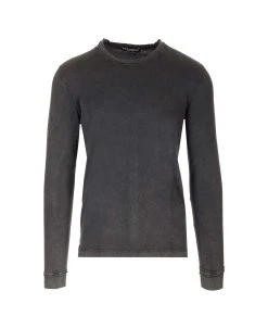 Dolce & Gabbana Long-sleeved Jersey T-shirt