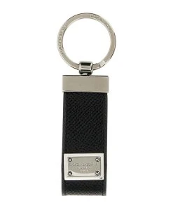 Dolce & Gabbana Logo Plaque Keyring