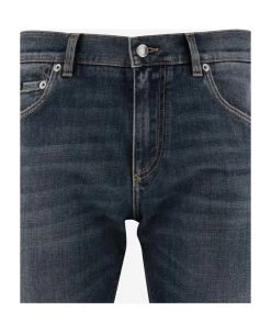 Dolce & Gabbana Slim Stretch Jeans 5 Dolce & Gabbana Slim Stretch Jeans -Stylish Men-Dolce & Gabbana 3b6daa213a11f6b626718c70fa346e6c