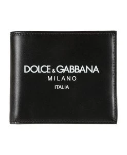 Dolce & Gabbana Logo Printed Bifold Wallet