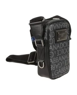 Dolce & Gabbana Logo Printed Tote -Stylish Men-Dolce & Gabbana 3d91090909341f65ce51f2a74622c3de