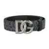 Dolce & Gabbana Coated Canvas Belt