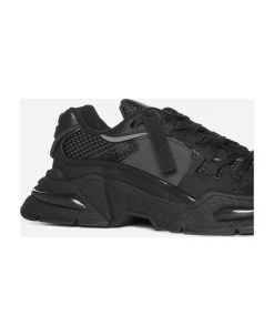 Dolce & Gabbana Airmaster Mix Materials Sneakers -Stylish Men-Dolce & Gabbana 3e9d4af4d2ad7a3a7ec33ef6c3f3e7ec