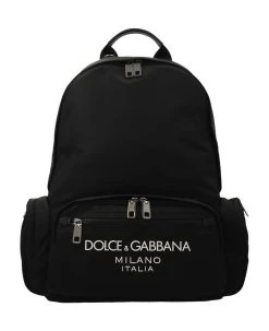 Dolce & Gabbana Logo Nylon Backpack
