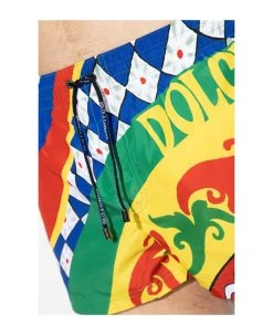 Dolce & Gabbana Printed Swimming Shorts -Stylish Men-Dolce & Gabbana 3f9cf6aa36c38d45ec9d3799e6798e4a