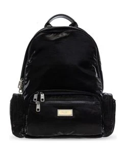 Dolce & Gabbana Embossed Logo Backpack