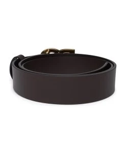 Dolce & Gabbana Brown Leather Belt -Stylish Men-Dolce & Gabbana 4131bb6f4b6c229fedd69646df48c3ca