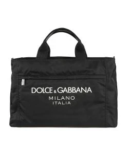 Dolce & Gabbana Logo Messenger Tote