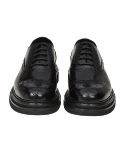 Dolce & Gabbana Oxford Lace Up In Black Leather -Stylish Men-Dolce & Gabbana 45363124fba81a965881082d7f5544b6