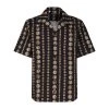Dolce & Gabbana Hawaii Drill Stretch Shirt With Coin Print