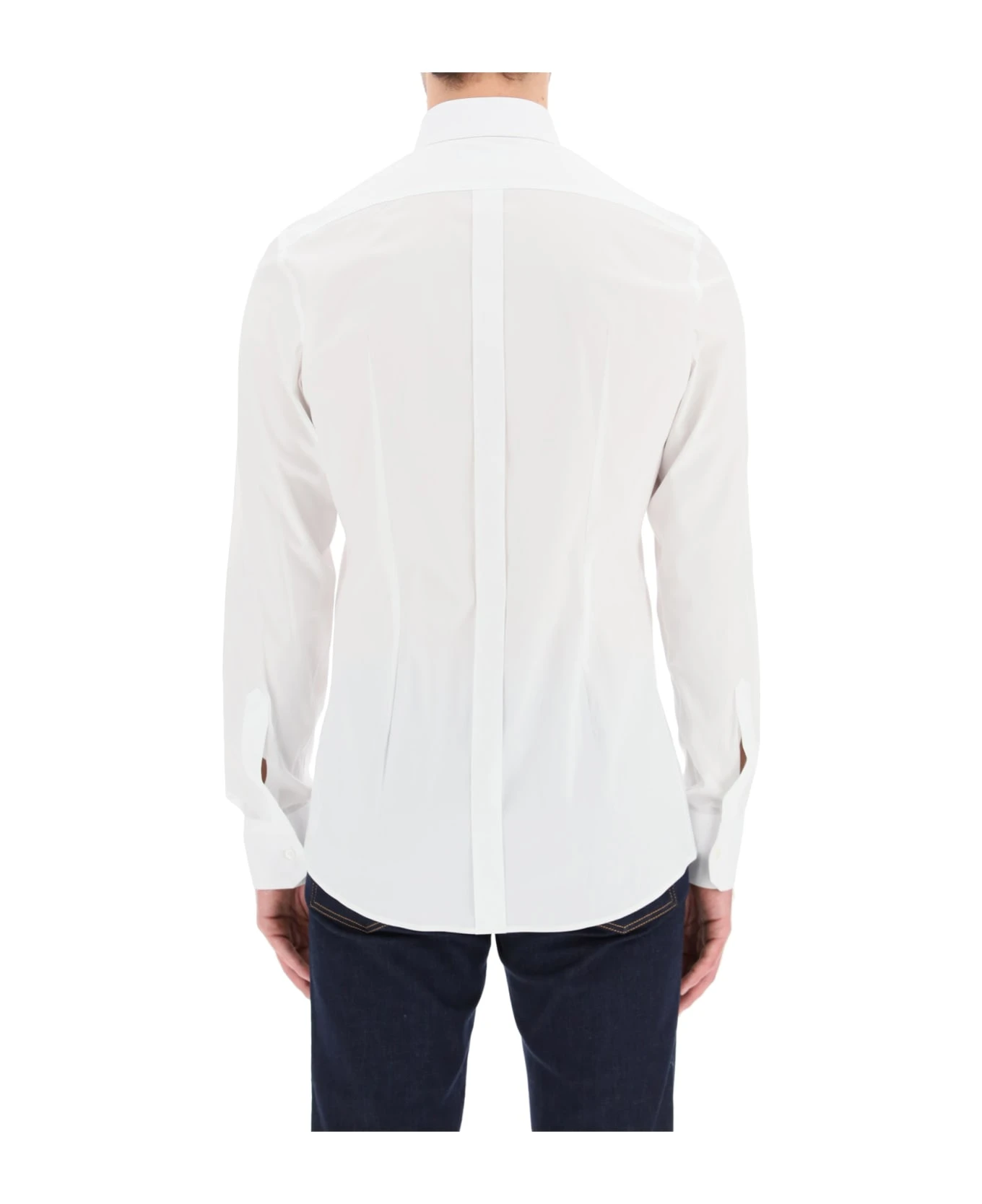 Dolce & Gabbana Gold Fit Poplin Shirt 3 Dolce & Gabbana Gold Fit Poplin Shirt - Image 3